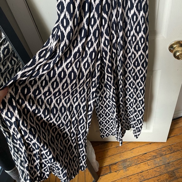 Elegant Wide Pant Romper - Picture 3 of 5